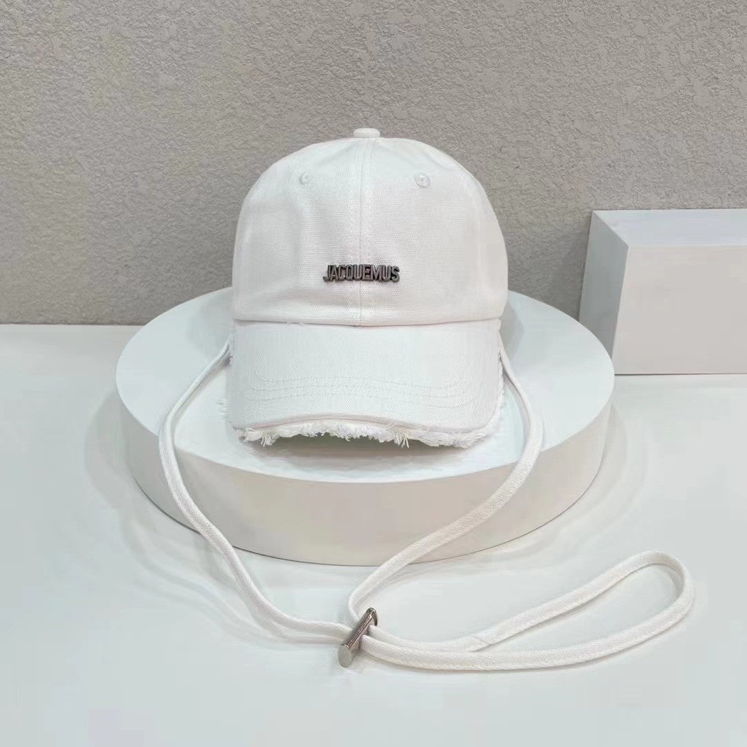 Wholesale retro all-match peaked cap sun protection sun hat drawstring
